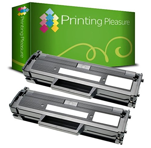 Printing Pleasure 2 Toner kompatibel für Dell E310DW E514DW E515DW E515DN - Schwarz, hohe Kapazität von Printing Pleasure