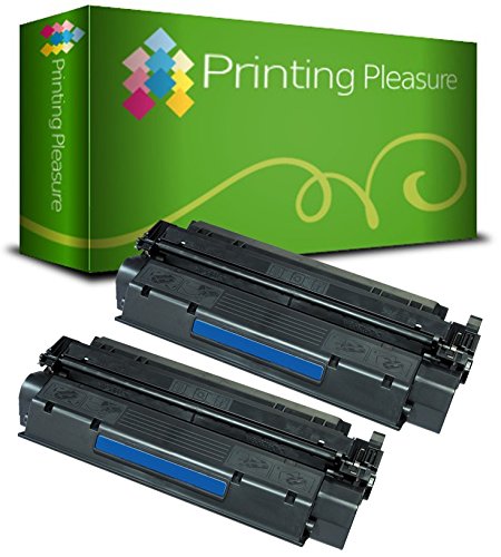 Printing Pleasure 2 Toner kompatibel für HP Laserjet 1000 1005 1200 1220 1300 3080 3300 3310 3320 3330 3380 Canon LBP-1210 LBP-558 Serie | C7115A 15A Q2613A 13A EP-25 von Printing Pleasure