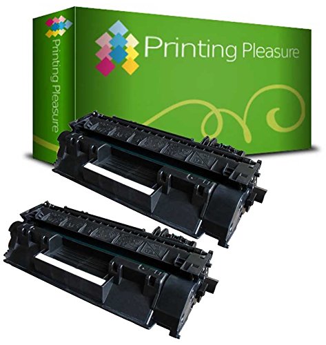 Printing Pleasure 2 Toner kompatibel für HP Laserjet P2030 Schwarz von Printing Pleasure