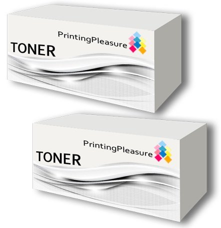 Printing Pleasure 2 Toner kompatibel zu CB436A Laserjet P1505, P1505n, P1506, M1120mfp, M1120n, M1520, M1522mfp, M1522n, M1522nf von Printing Pleasure