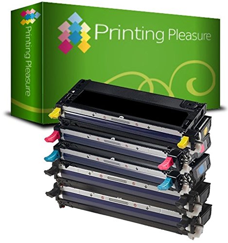 Printing Pleasure 5 Toner kompatibel für Dell 3110 3110cn 3115 3115cn | 593-10170 593-10171 593-10172 593-10173 von Printing Pleasure