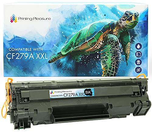 Printing Pleasure CF279A 79A XL Toner kompatibel für HP Laserjet Pro MFP M26nw M26a | M12 M12a M12w - Schwarz, hohe Kapazität (2500 Seiten) von Printing Pleasure