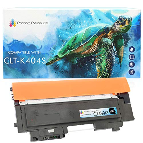 Printing Pleasure CLT-K404S Toner kompatibel für Samsung Xpress SL-C430 C430W SL-C480 C480FN C480FW C480W, Schwarz von Printing Pleasure