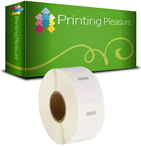 Printing Pleasure S0929120 Rolle Etiketten kompatibel für Dymo LabelWriter | 25mm x 25mm | 750 Stück | Quadratische Mehrzwecketiketten | Wieder ablösbar von Printing Pleasure