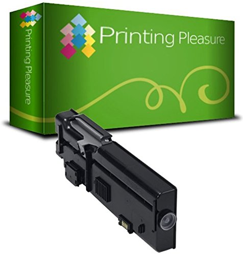 Printing Pleasure Schwarz Toner kompatibel für Dell C2665 C2665DN C2665DNF C2660 C2660DN C2660DNF C2660N | 593-BBBM 593-BBBQ 593-BBBU von Printing Pleasure