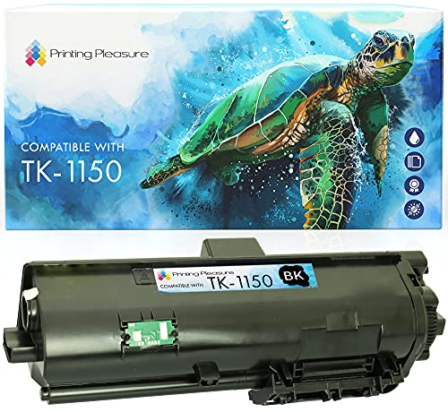 Printing Pleasure TK1150 Toner kompatibel für Kyocera ECOSYS M2135dn P2235dn P2235dw P2235d M2635dn M2735dw - Schwarz, hohe Kapazität (3.000 Seiten) von Printing Pleasure