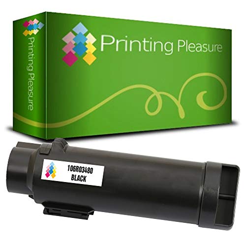 Schwarz Toner kompatibel für Xerox Phaser 6510 6510DN 6510N WorkCentre 6515 6515DN 6515DNI 6515DNW 6515N 6515NW | 106R03480 5.500 Seiten von Printing Pleasure