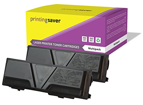2X SCHWARZ Toner kompatibel für KYOCERA MITA FS-1320D, FS-1320DN, FS-1370DN drucker von Printing Saver