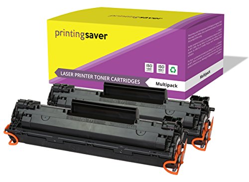 2x Printing Saver SCHWARZ Toner kompatibel für HP LaserJet Pro MFP M201dw M201n M202dw M202n MFP M125a M125nw M125rnw M125m M126a M126nw M127fn M127fp M127fw M128fn M128fp M128fw M225dn M225dw drucker von Printing Saver
