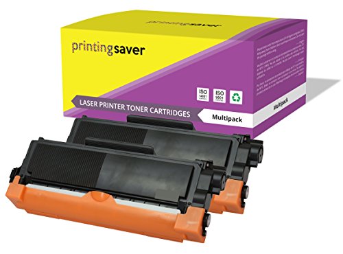 2x SCHWARZ Toner kompatibel für DELL E310dw, E514dw, E515dw, E515dn drucker von Printing Saver