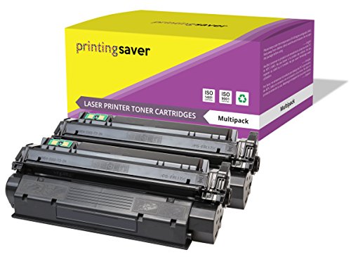 Printing Saver 2X SCHWARZ Toner kompatibel für HP Laserjet 1000 1000W 1005 1005W 1200 1200N 1200SE 1220 1220SE 3080 3300 3300MFP 3310 3310MFP 3320 3320MFP 3320N 3320N MFP 3330 3330MFP 3380 3380MFP von Printing Saver