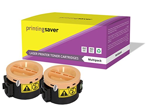Printing Saver M1400/MX14 SCHWARZ (2) Toner kompatibel für EPSON AcuLaser M1400, MX14, MX14NF von Printing Saver