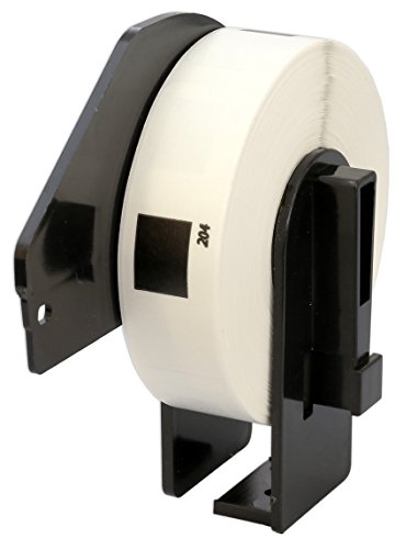 Rolle DK11204 DK-11204 17mm x 54mm Mehrzweck-Etiketten kompatibel für P-Touch QL-500 QL-550 QL-570 QL-700 QL-800 QL-810W QL-820NWB QL-1050 QL-1060N QL-1100 QL-1110NWB (400 Etiketten pro Rolle) von Printing Saver