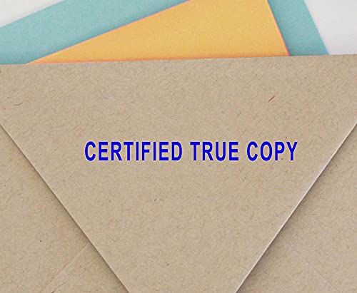 CERTIFIED TRUE COPYSelbstfarber Stempel Individuelle Colop Buro Stationar P20 Mini Stamper von Printtoo