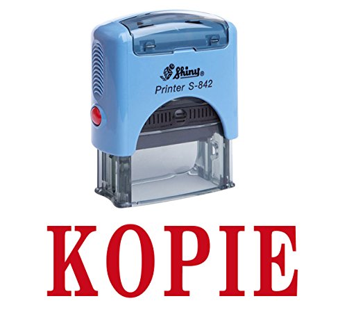 KOPIE Selbst Farbwerk Stempel Buro stationar Bedrucktes Shiny Stamp von Printtoo