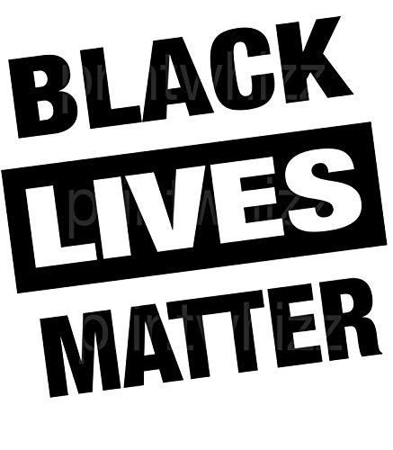 BLM #Blacklivesmatter Justice Vinyl-Aufkleber für Auto, Wand, Laptop, 125 mm breit, 12,7 cm breit von Printwhizz Ltd