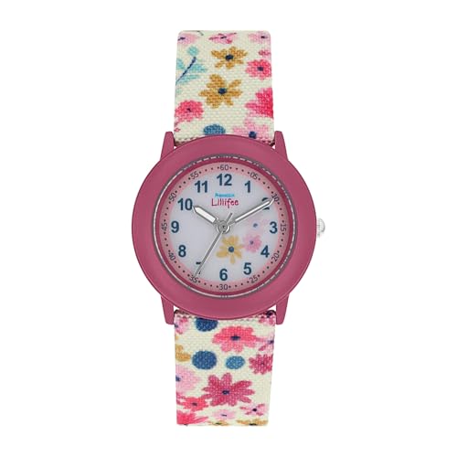 Prinzessin Lillifee Armbanduhr Mädchen Kinder Quarzuhr Analog, mit Textil Armband, Rosa, 3 bar Wasserdicht, Kommt in Uhren Geschenk Box, 2039504 Prinzessin Lillifee Armbanduhr Mädchen Kinder Quarzuhr Analog, mit Textil Armband, Rosa, 3 bar Wasserdicht, Kommt in Uhren Geschenk Box, 2039504 von Prinzessin Lillifee