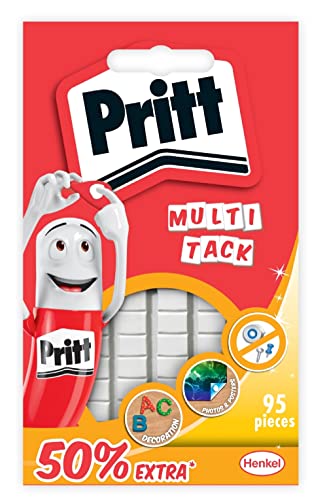 Pritt, 1444967, Universal Multi-Tack-Klebepads, 95 Stück, Blister-Verpackung von Pritt