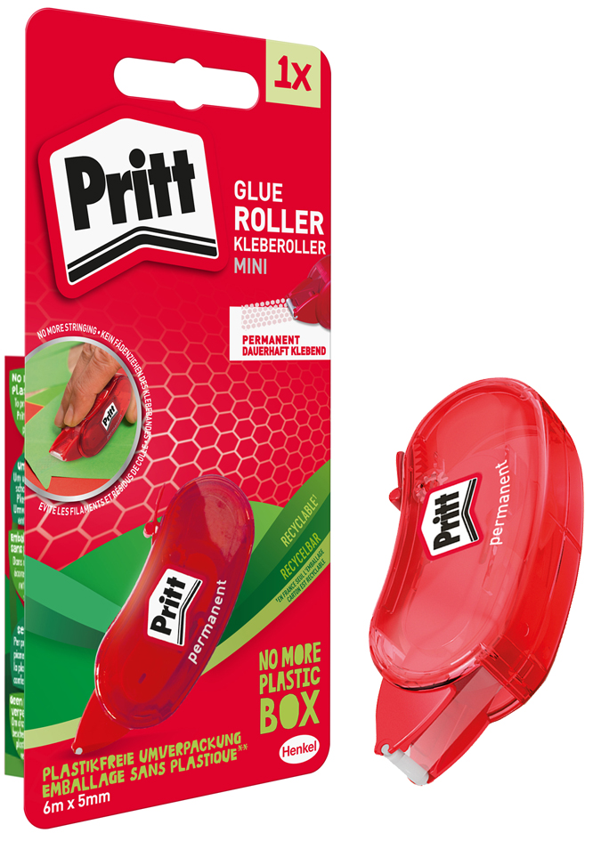 Pritt Kleberoller Mini, permanent, 5,0 mm x 6 m von Pritt