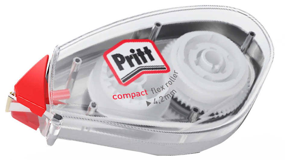 Pritt Korrekturroller Compact Flex, 4,2 mm x 10 m von Pritt