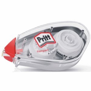 Pritt Korrekturroller Compact Flex 10m x 6mm transparent von Pritt