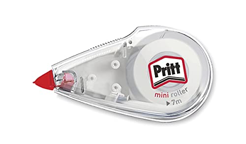 Pritt Korrekturroller Mini Flex Korrekturband Maus 1 Stück/Einfache Anwendung durch flexible Spitze/Bandmaße: 4,2mm x 7m/ 100% recycelbar 2679491 von Pritt