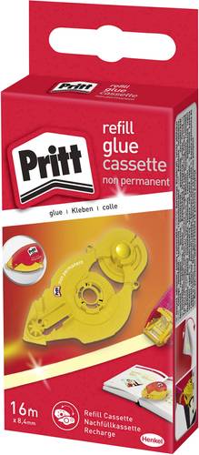 Pritt Nachfüllkassette Kleberoller non-permanent refill glue 8.4mm x 16m ZRXNH 1St. von Pritt
