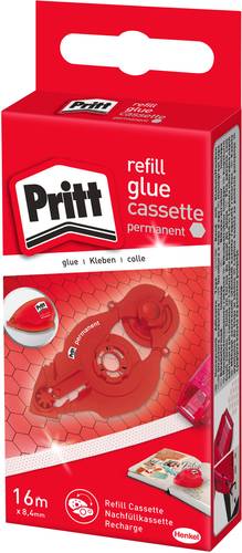 Pritt Nachfüllkassette Kleberoller permanent refill glue 8.4mm x 16m ZRXPH 1St. von Pritt