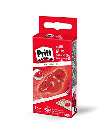 Pritt ZRXPH Kleberoller Refillkassette, permanent, Bandlänge: 16 m, Bandbreite 8.4 mm, 20 Stück von Pritt