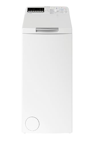 Privileg PWT A612P N Toplader-Waschmaschine (6 kg)/ 1200 U/min/Water Balance Plus/TurnundGo/PushundOpen/Inverter-Motor/Mehrfachwasserschutz+/ Automatische Trommelpositionierung/Rapid Wash von Privileg