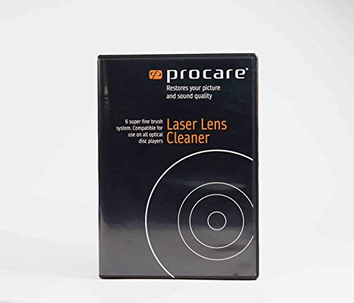 PROCARE Laserlinsenreiniger, Ideal für CD-Player, Optisches Laufwerk, Sicheres und effektives 6-Bürsten-Trockensystem PROCARE Laserlinsenreiniger, Ideal für CD-Player, Optisches Laufwerk, Sicheres und effektives 6-Bürsten-Trockensystem von Pro Care