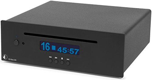 Pro-Ject CD Box DS, High End Audio CD Player mit 24bit/192kHz Burr Brown DAC (Schwarz) von Pro-Ject Audio Systems