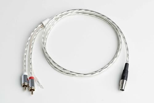 Pro-Ject Connect it Phono E RCA/Mini XLR Elektrisch geschirmte NF-Kabel mit Innenleiter aus OFC-Kupfer 123cm von Pro-Ject Audio Systems