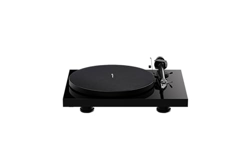 Pro-Ject Debut Evo 2, Audiophiler Plattenspieler der nächsten Generation mit Carbon Tonarm und elektronischer Geschwindigkeitsumschaltung, Made in Europe (Schwarz Hochglanz) von Pro-Ject Audio Systems