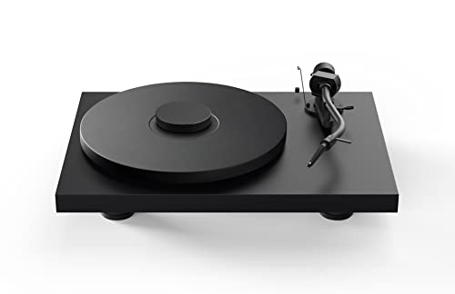 Pro-Ject Debut PRO S, Audiophiler Plattenspieler mit 10" S-Shape Tonarm und Pick it S2 C Tonabnehmer, elektronischer Geschwindigkeitsumschaltung, Satin Schwarz von Pro-Ject Audio Systems