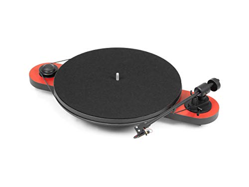 Pro-Ject Elemental, Best Buy Plattenspieler (Elemental Phono USB, Rot-Schwarz) von Pro-Ject Audio Systems
