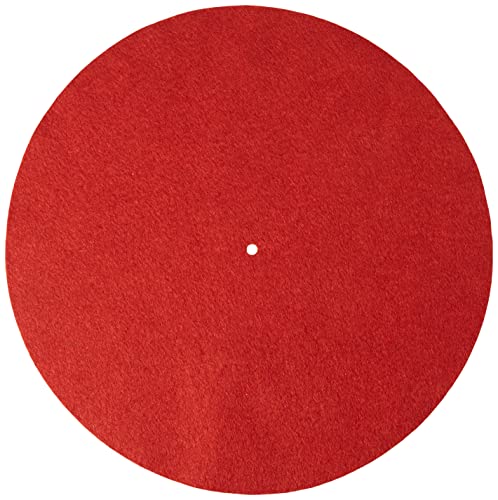 Pro Ject Felt Mat Standard 300mm Dunkelrot von Pro-Ject Audio Systems