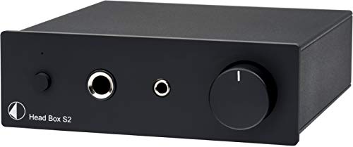 Pro-Ject Head Box S2 Mikro High End Kopfhörerverstärker (Head Box S2, Schwarz) von Pro-Ject Audio Systems