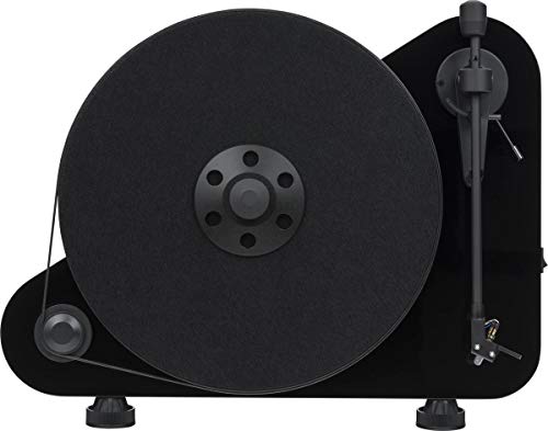 Pro-Ject VT-E R BT, Vertikaler „Plug & Play“ Plattenspieler mit Wireless Audio Streaming (Schwarz) von Pro-Ject Audio Systems