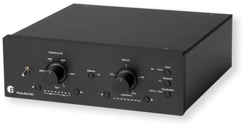 Phono Box RS2 Phono-Vorverstärker schwarz von Pro-Ject