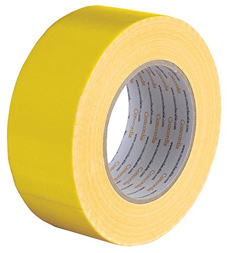 Gewebeband, wasserdicht, 50 mm x 50 m, Gelb von Pro Power