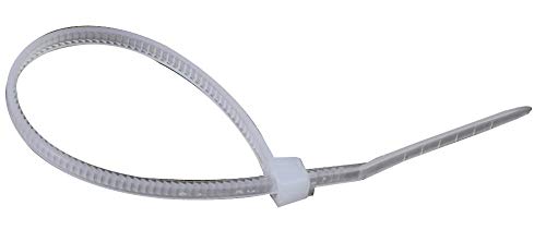 Pro Power 180 x 4,5 mmNAT Kabelbinder, natur, 180 mm x 4,5 mm, 100 Stück von Pro Power