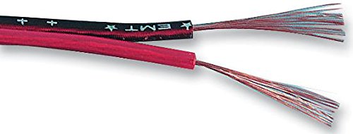 Pro Power 24/0,2mm CCA 100m Figure-8 Lautsprecherkabel rot/schwarz, 2x 24/0,20mm CCA, 100m Pro Power 24/0,2mm CCA 100m Figure-8 Lautsprecherkabel rot/schwarz, 2x 24/0,20mm CCA, 100m von Pro Power