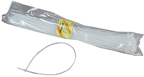 Pro Power 450 x 9 mmNAT Kabelbinder, natur, 450 mm x 9 mm, 100 Stück von Pro Power