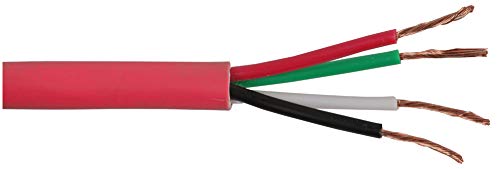 Pro Power 4CSPKCBL1.50RED50 m 4-adriges ungeschirmtes Lautsprecherkabel 30/0,24 mm, 50 m Rot Pro Power 4CSPKCBL1.50RED50 m 4-adriges ungeschirmtes Lautsprecherkabel 30/0,24 mm, 50 m Rot von Pro Power