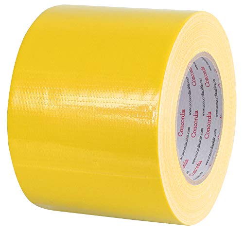 Pro Power AGT100X50YEL Gewebeband, wasserdicht, 100 mm x 50 m, Gelb Pro Power AGT100X50YEL Gewebeband, wasserdicht, 100 mm x 50 m, Gelb von Pro Power