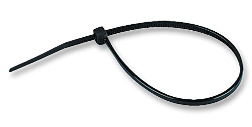 Pro Power CV-160LW Wetterfeste Kabelbinder, schwarz, 160 x 4,8 mm, 100 Stück von Pro Power