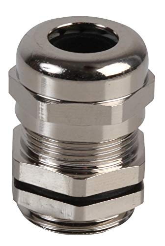 Pro Power Kabelverschraubung CG mA m20 m- mA m20 Messing vernickelt 8-12 mm Durchmesser Pro Power Kabelverschraubung CG mA m20 m- mA m20 Messing vernickelt 8-12 mm Durchmesser von Pro Power