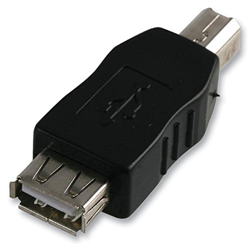 Pro Power PEC0055 Adapter USB 2.0 A Buchse auf USB 2.0 B, Schwarz von Pro Power