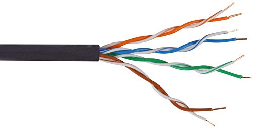 Pro Power PP001515 Cat6 Netzwerkkabel, 305 m, Schwarz von Pro Power